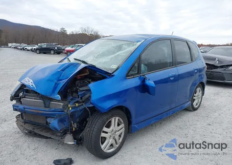 2007 Honda Fit Sport z USA, uszkodzony, nr VIN JHMGD38687S009331